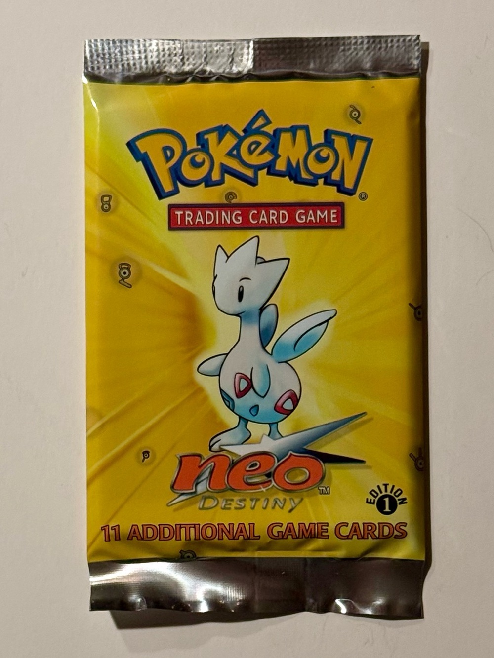 Pokémon Neo Destiny Booster Pack Sealed 1st Edition Fan Art DIY Custom Cards